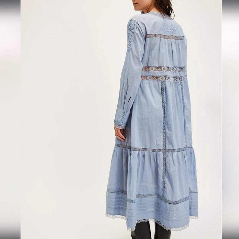 Free People Keepsake Maxi Top XS - Picture 3 of 5